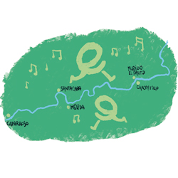 Euskera por el río Aragón hasta Caparroso